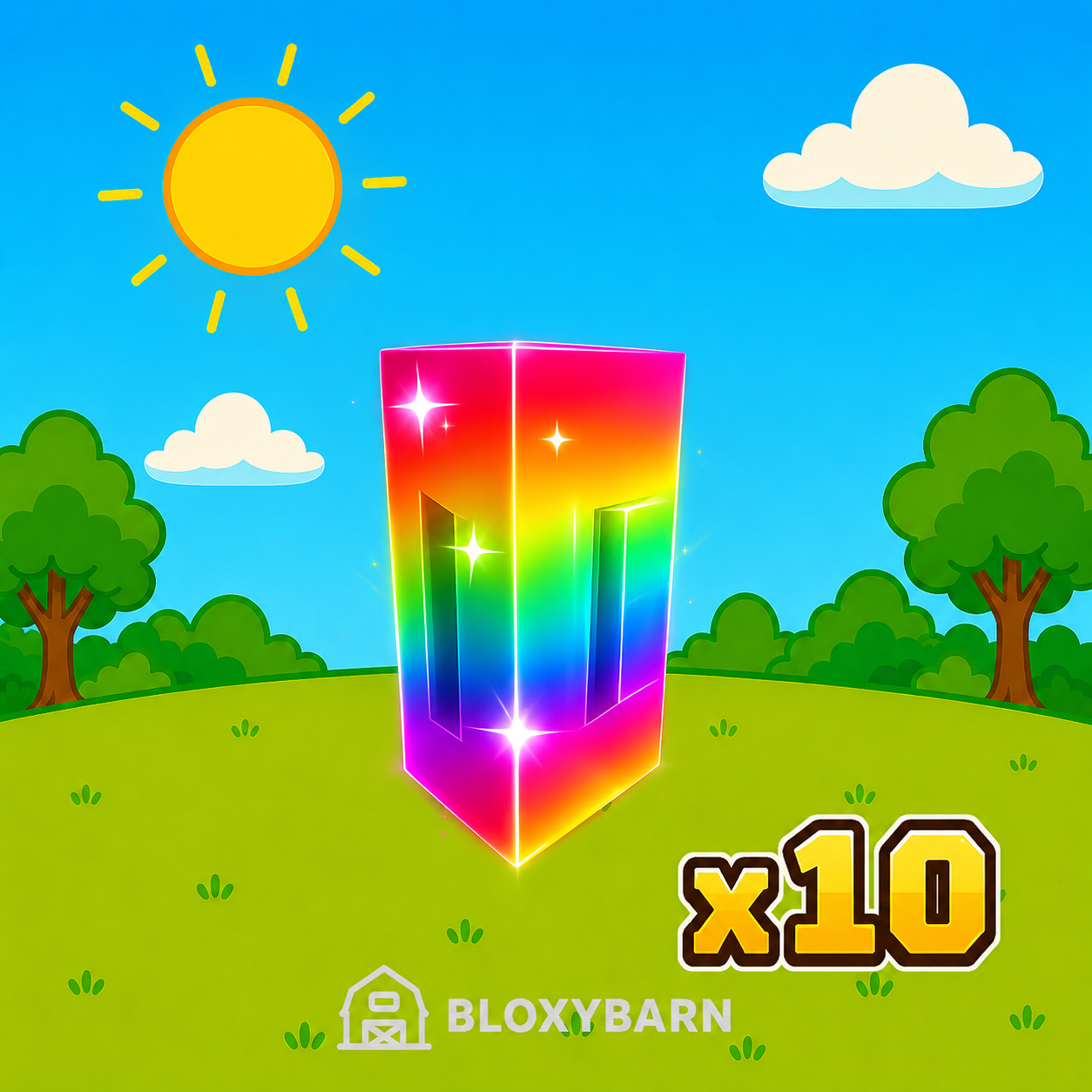 10 Rainbow Seeds