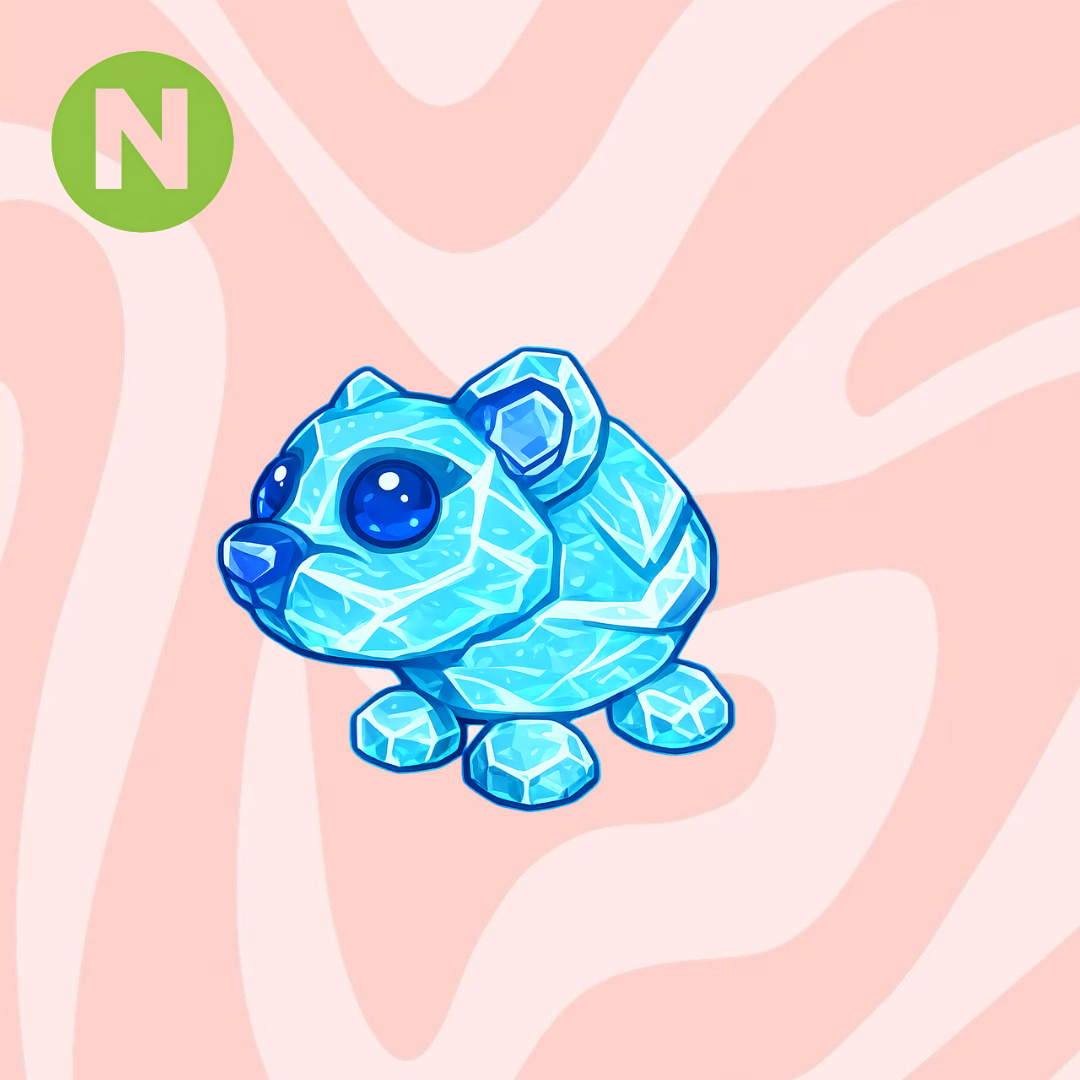 Neon Frostbite Bear