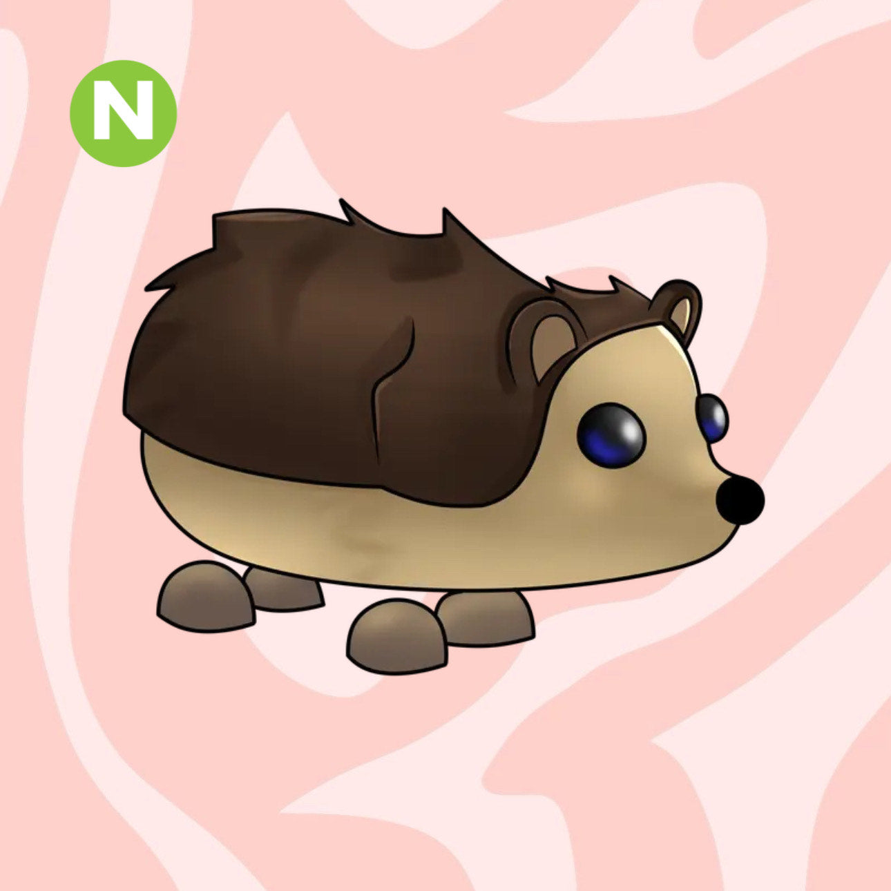 Neon Hedgehog