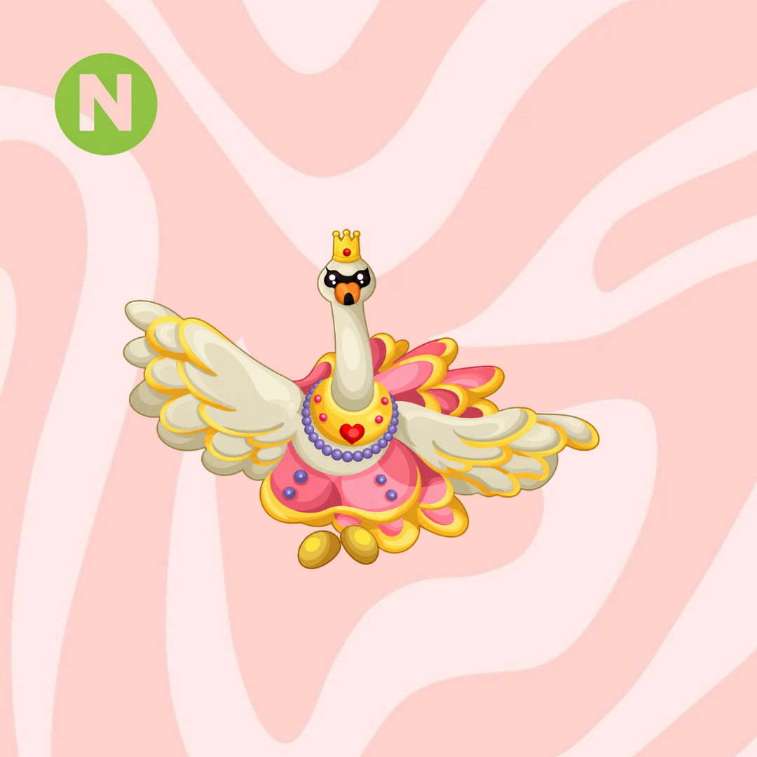 Neon Ballet Swan