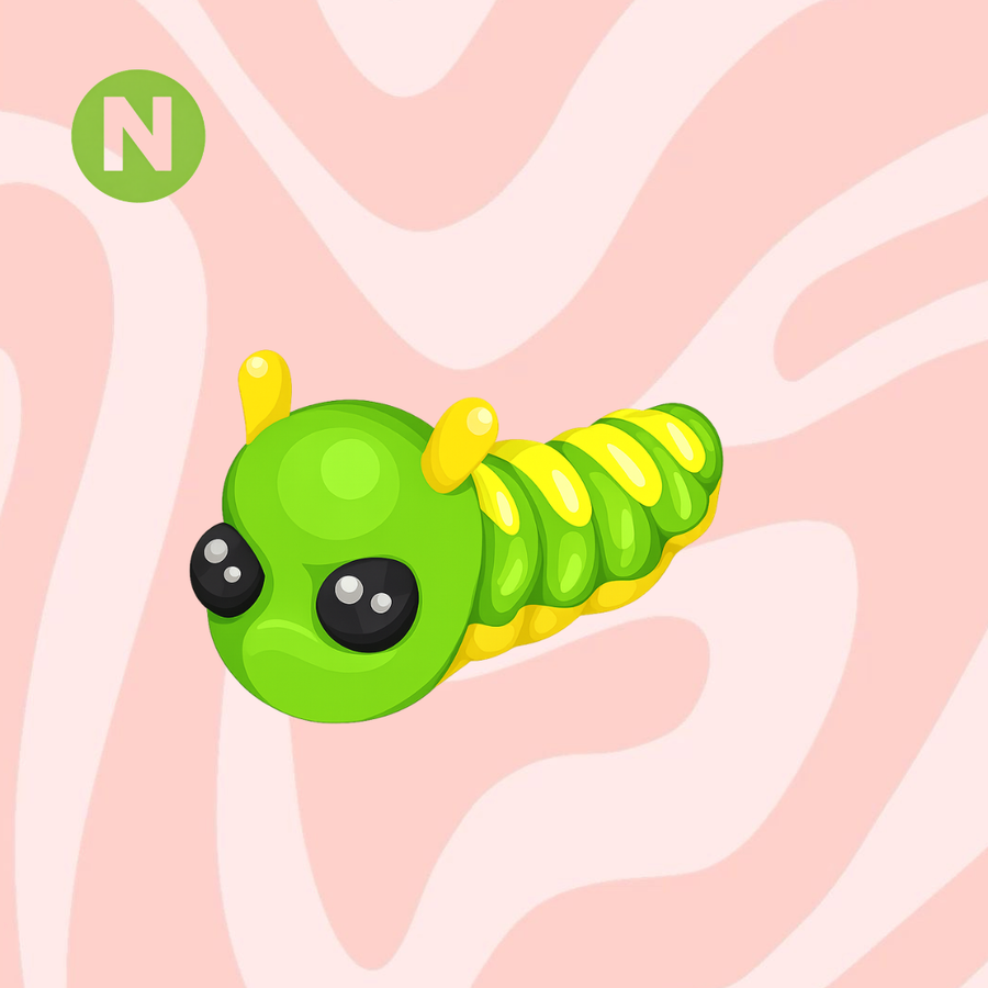 Neon Caterpillar