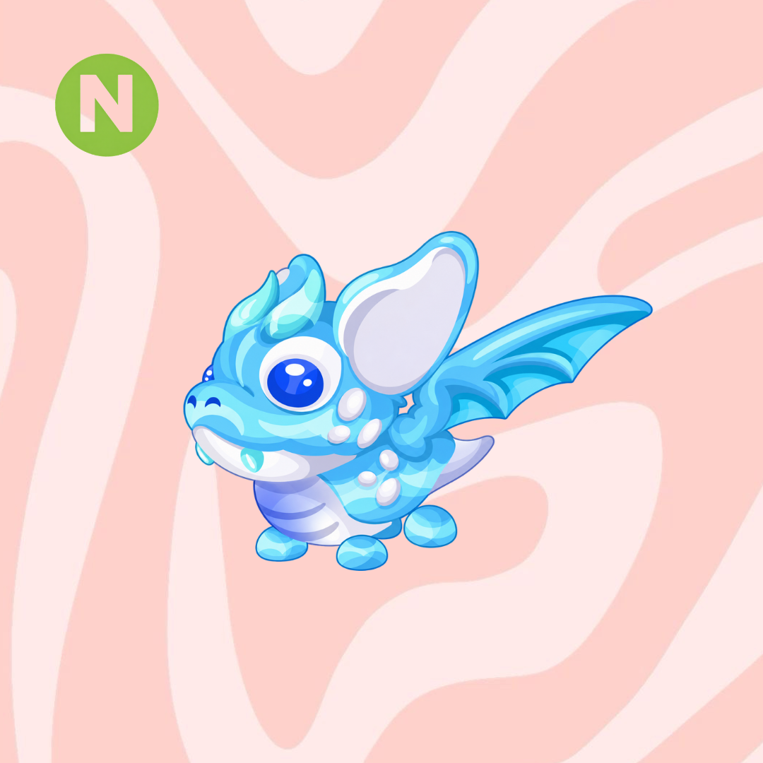 Neon Arctic Dusk Dragon